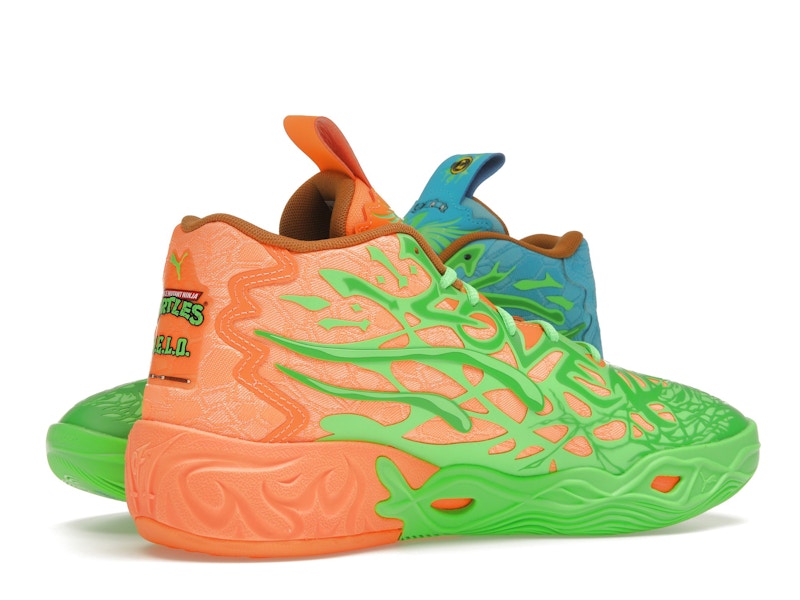 Puma LaMelo Ball MB.04 Teenage Mutant Ninja Turtles Leonardo & Michelangelo
