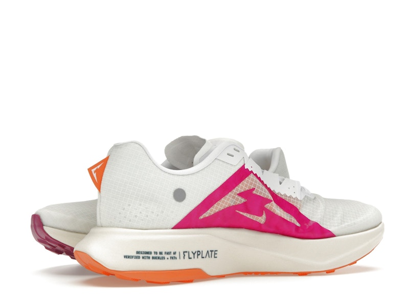 Nike ZoomX Ultrafly Trail White Safety Orange Vivid Grape
