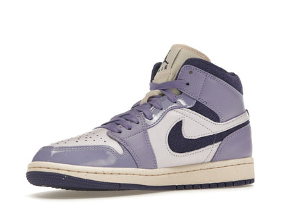 Jordan 1 Mid SE Chenille Sky J Light Purple (Women's)