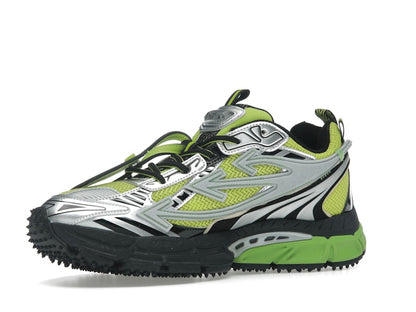 OFF-WHITE Be Right Back Silver Green Fluo
