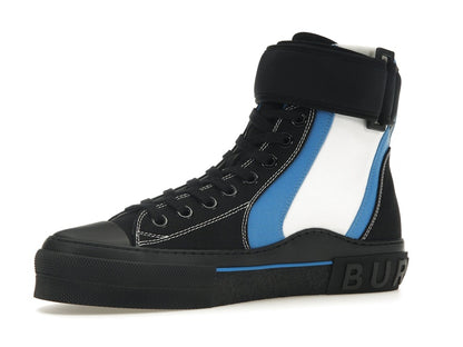 Burberry Sub High-Top Laced-Up Trainer Black Blue White