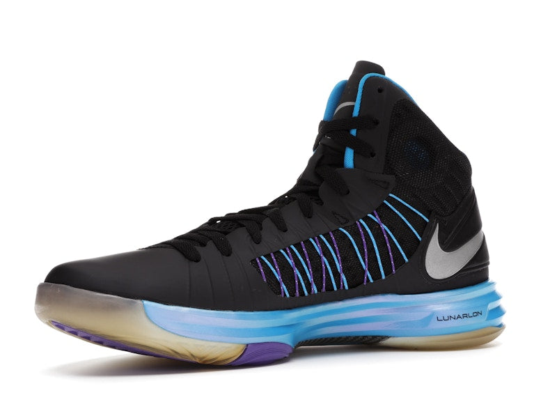 Nike Hyperdunk Plus Black Blue Glow