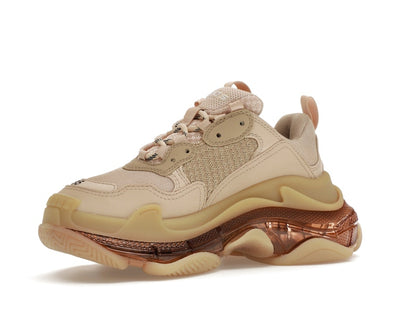 Balenciaga Triple S Clear Sole Beige (Women's)