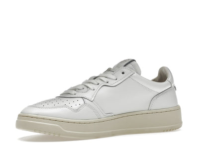 Autry Medalist Leather Low White