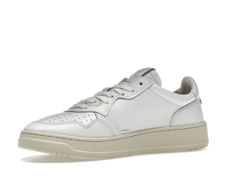 Autry Medalist Leather Low White