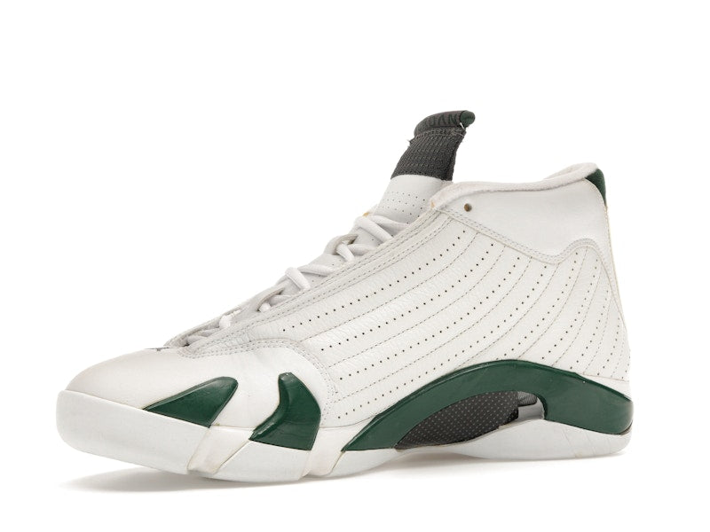 Jordan 14 Retro White Forest Green