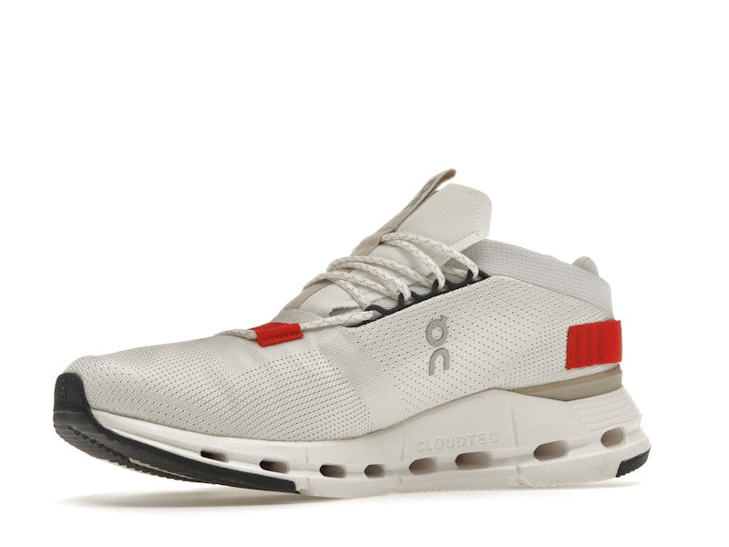 On Running Cloudnova White Red