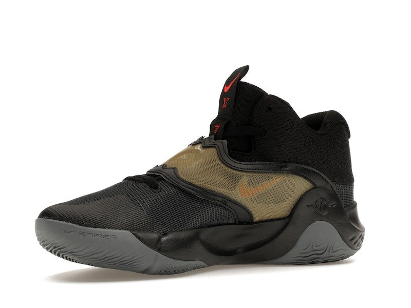 Nike KD Trey 5 X Black Metallic Gold Green