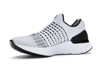 Nike React Phantom Run Flyknit 2 White Black