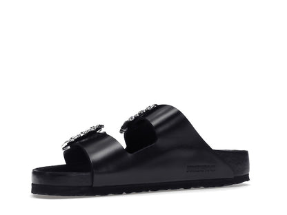 Birkenstock Arizona Manolo Blahnik Black