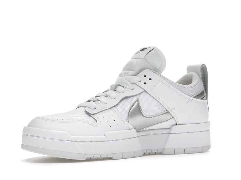 Nike Dunk Low Disrupt White Silver (Women's)