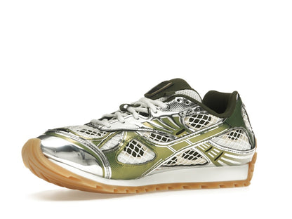 Bottega Veneta Orbit Mud White