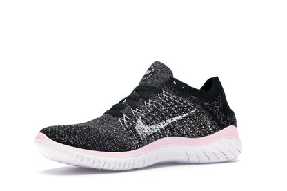 Nike Free RN Flyknit 2018 Black Pink Foam (Women's)
