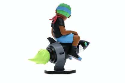 Hebru Brantley x Billionaire Boys Club x Bait Beyond The Beyond Fly Boy Figure 9 Inches Black/Multi