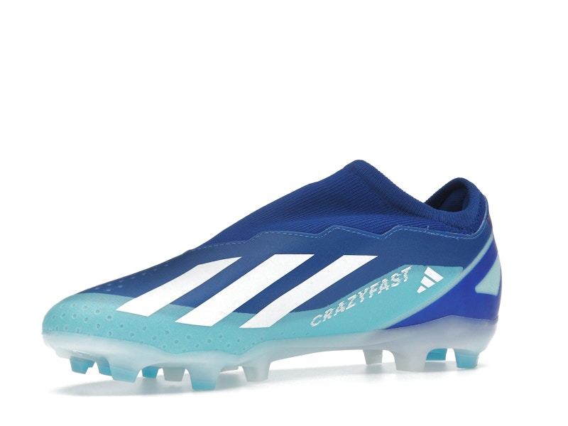 adidas Crazyfast.3 Laceless FG Bright Royal Cloud White Solar Red