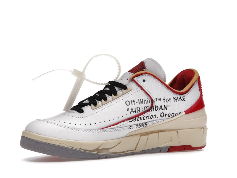 Jordan 2 Retro Low SP Off-White White Red
