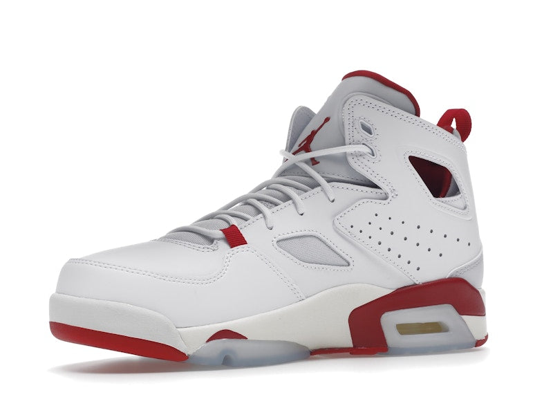 Jordan Flight Club 91 White Pure Platinum Sail Mystic Hibiscus