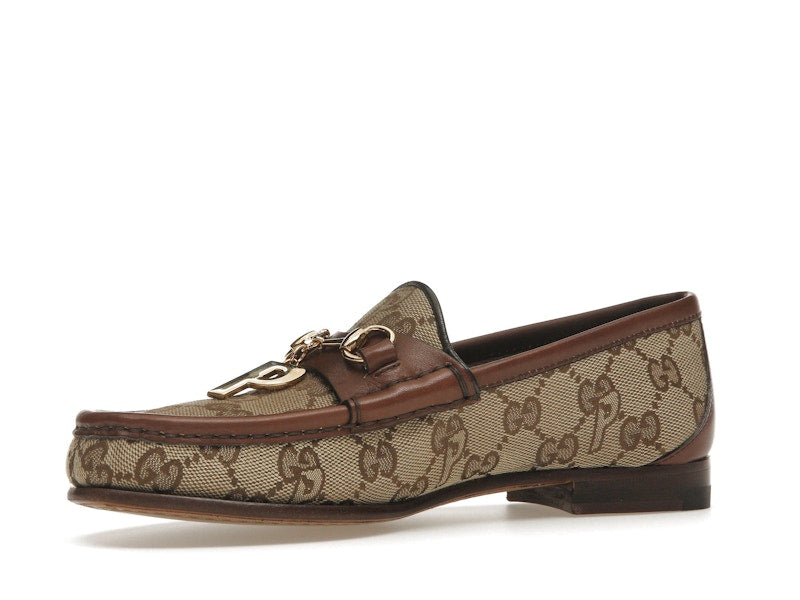 Palace x Gucci GG-P Canvas Horsebit P Charm Beige