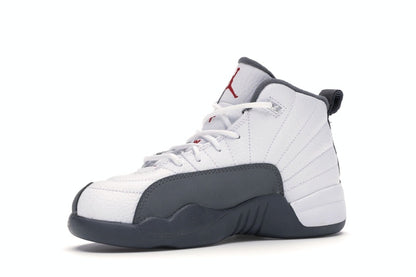 Jordan 12 Retro White Dark Grey (PS)