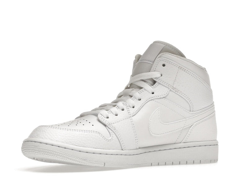 Jordan 1 Mid Triple White 2.0 (2020)