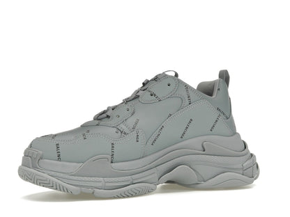 Balenciaga Triple S AllOver Logo Grey Black
