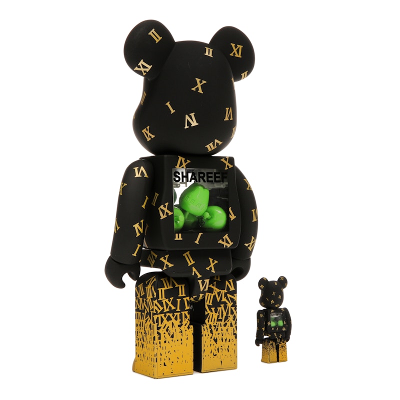 Bearbrick Shareef 3 100% & 400% Set