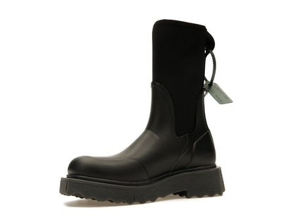 OFF-WHITE For Rainy Days Rain Boot Black (Women's)