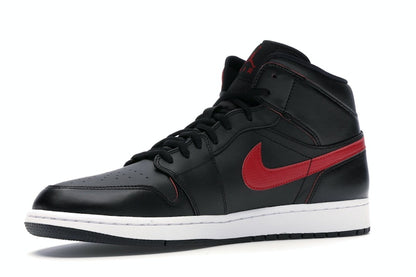Jordan 1 Retro Mid Black Team Red