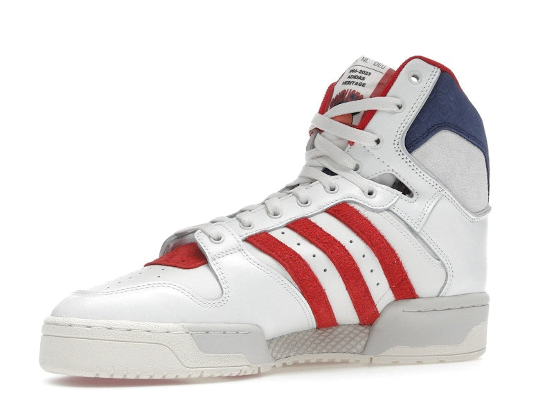 adidas Conductor Hi White Scarlet Python