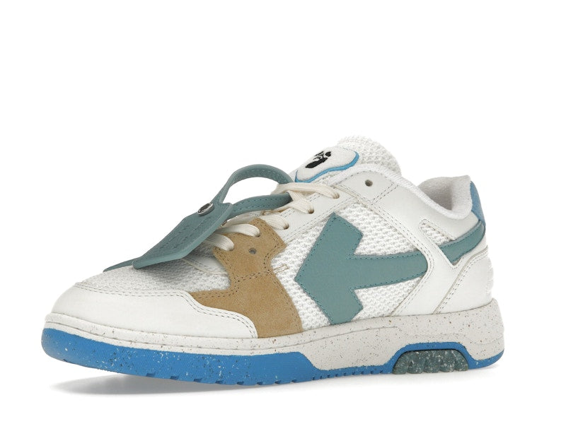 OFF-WHITE Out Of Office Low Slim White University Blue