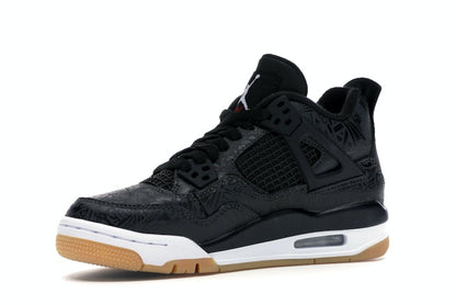 Jordan 4 Retro Laser Black Gum (GS)