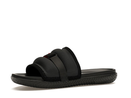 Jordan Super Play Slide Black University Red
