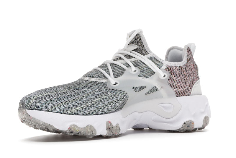Nike React Presto Flyknit Multi White