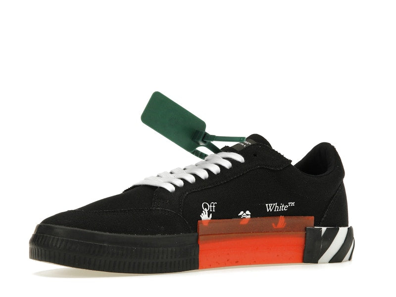 OFF-WHITE Vulc Low Top Black Orange