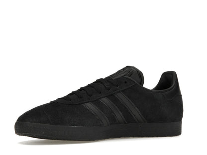 adidas Gazelle All Black Silver Metallic