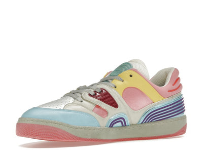 Gucci Basket Low-Top Sneaker Light Blue Demetra Pink (Women's)