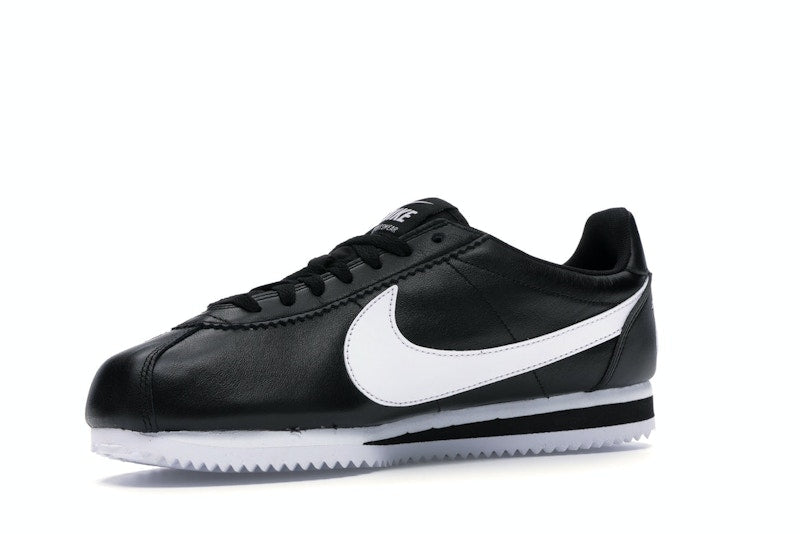 Nike Classic Cortez Mini Swoosh Black White
