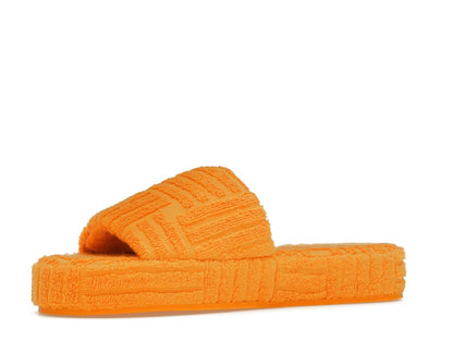 Bottega Veneta Resort Sponge Slide Tangerine