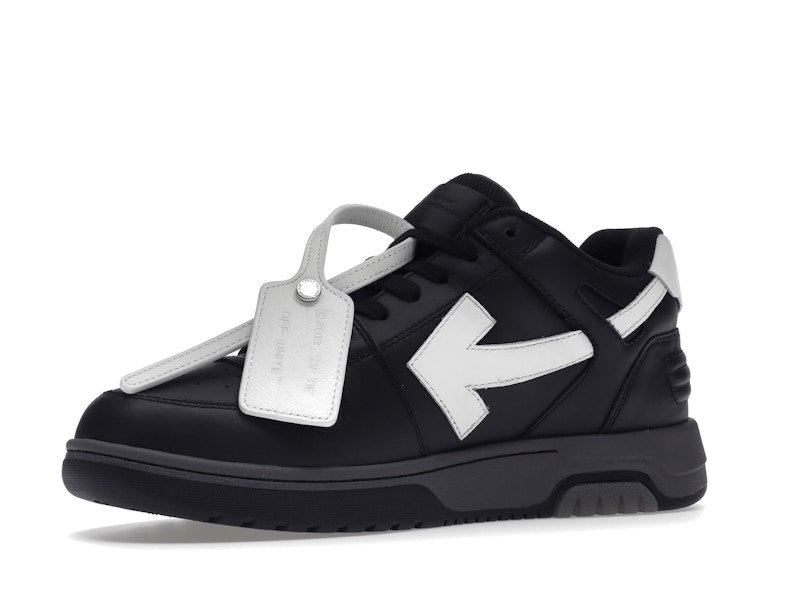 OFF-WHITE Out Of Office OOO Low Tops Black Grey White SS22