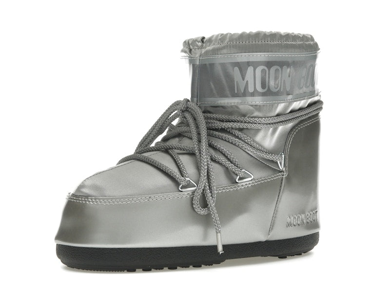Moon Boot Icon Low Boot Glance Silver