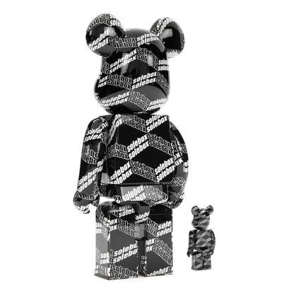 Bearbrick x Solebox Pattern 100% & 400% Set