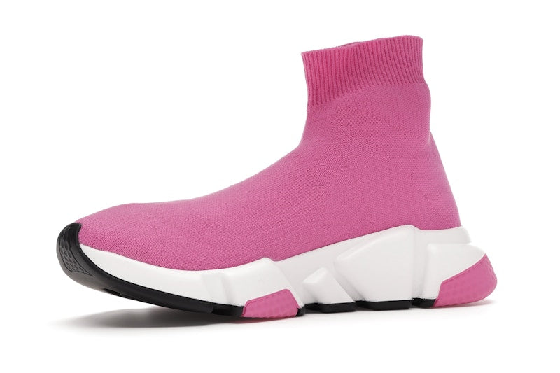 Balenciaga Speed Trainers Mid Pink White (Women's)
