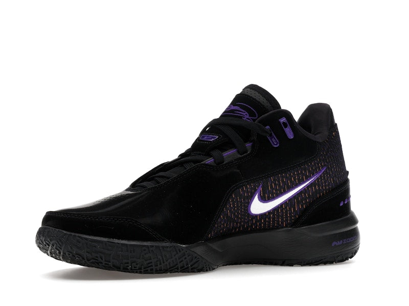 Nike Zoom LeBron NXXT Gen AMPD Black Field Purple Bright Mandarin