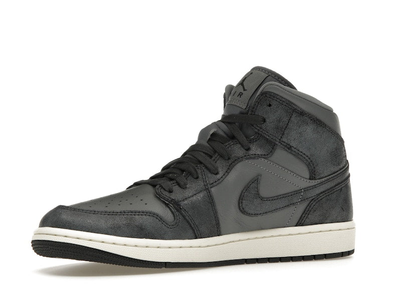 Jordan 1 Mid Distressed Smoke Grey (Women's)