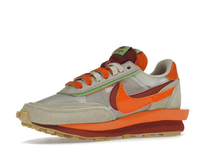 Nike LD Waffle sacai CLOT Kiss of Death Net Orange Blaze