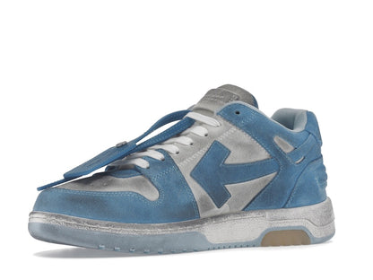 OFF-WHITE OOO Low Out Of Office Suede White Light Blue
