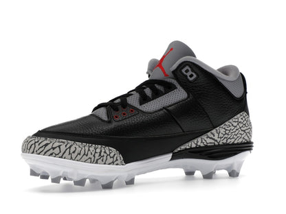 Jordan 3 Mid Retro TD Black Cement