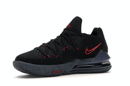 Nike LeBron 17 Low Black Red Dark Grey