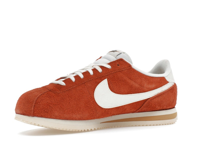 Nike Cortez SE Suede Dark Russet Flax Muslin Sail