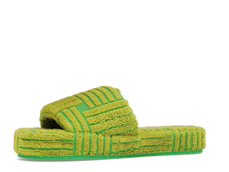Bottega Veneta Resort Geometric Sandal Parakeet Kiwi